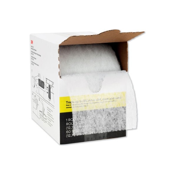 Easy Trap Duster, 5" X 30 Ft, White, 1 60 Sheet Roll/Box, 8 Boxes/Carton